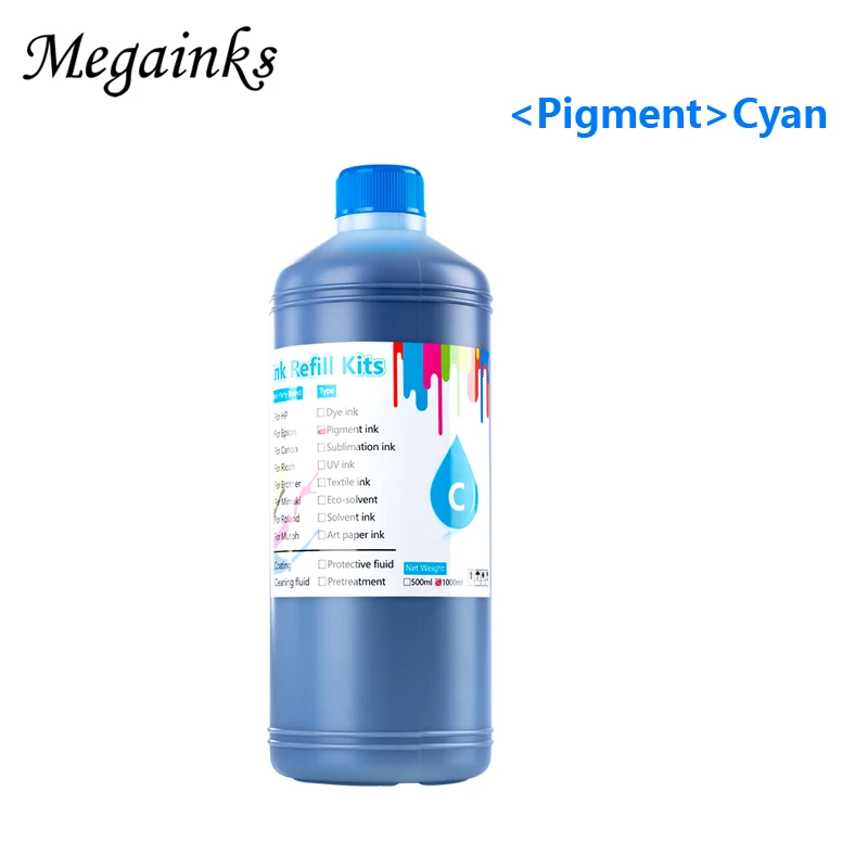 1000ML Good Refill pigment ink T9451-T9454 T9441 T9461 T9651 T9661 For epson WorkForce Pro WF-C5290 C5790 WF-C5210 C5710 - купить по