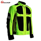 Летняя мотоциклетная Светоотражающая куртка, мотоциклетная защитная одежда, куртка для мужчин и женщин