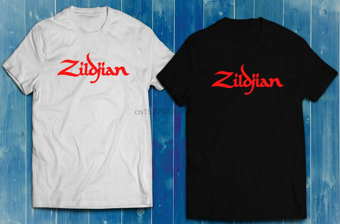 Zildjian логотип тарелки барабаны барабанщик музыкант Черный Белый Мужская футболка