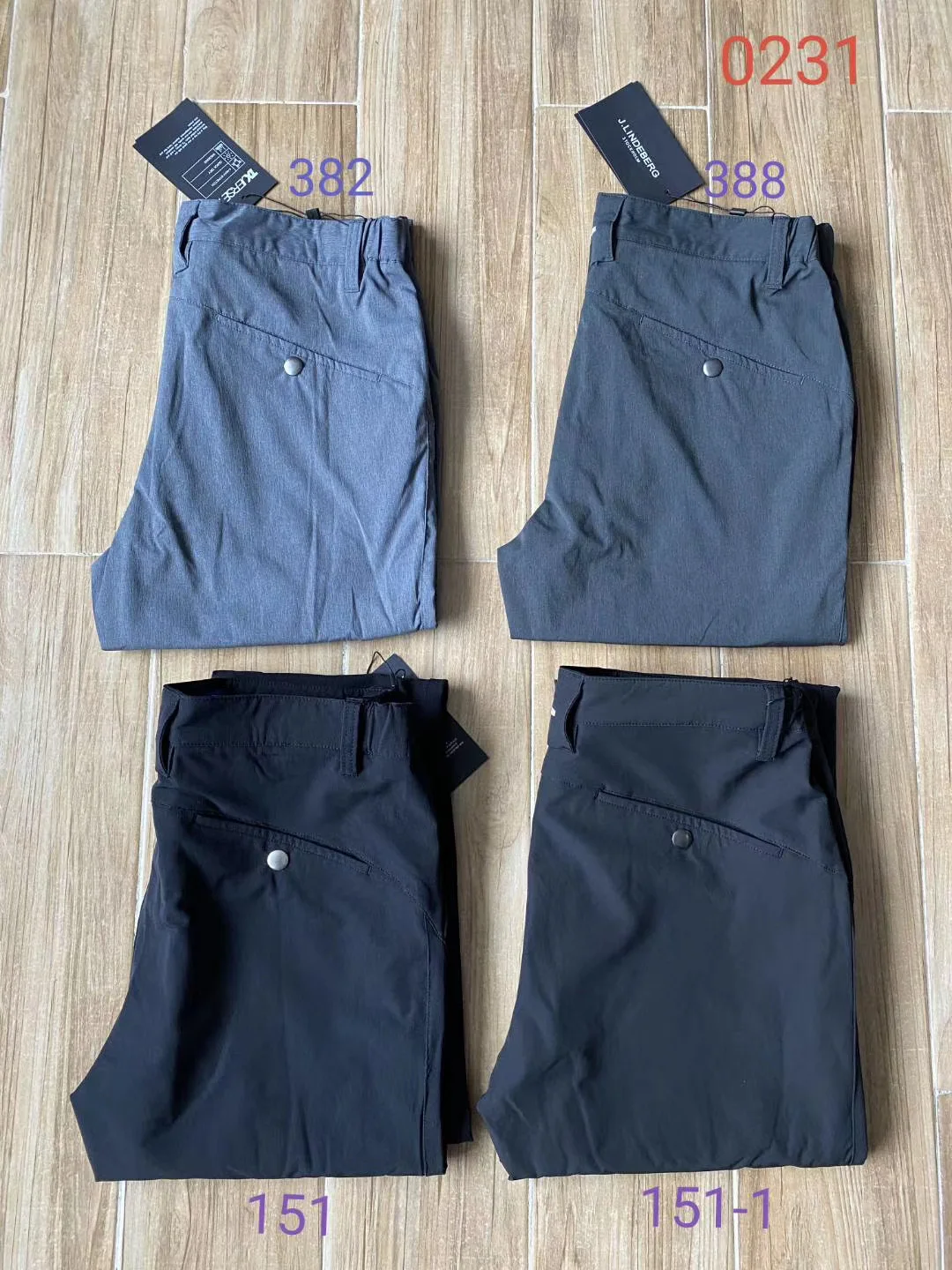 

New 2021 Men's Golf Pant Sport Golf Trousers Waist Can Stretch