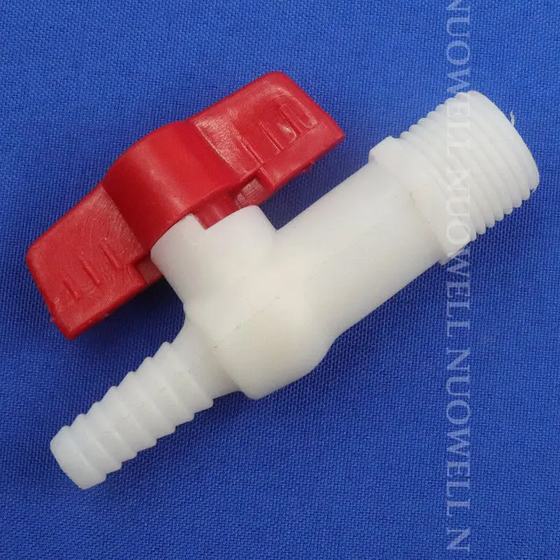 1 ~ 50 шт. пластиковый Штекерный соединитель для шланга 1/2 3/4 дюйма