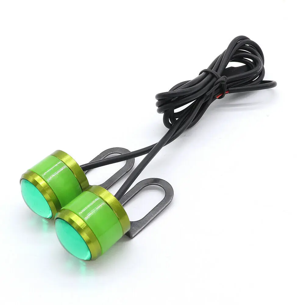 

L Eagle Eye Lights 5730 Chips DC 12V Waterproof 10x IP67 Green 5W Each LED Daytime