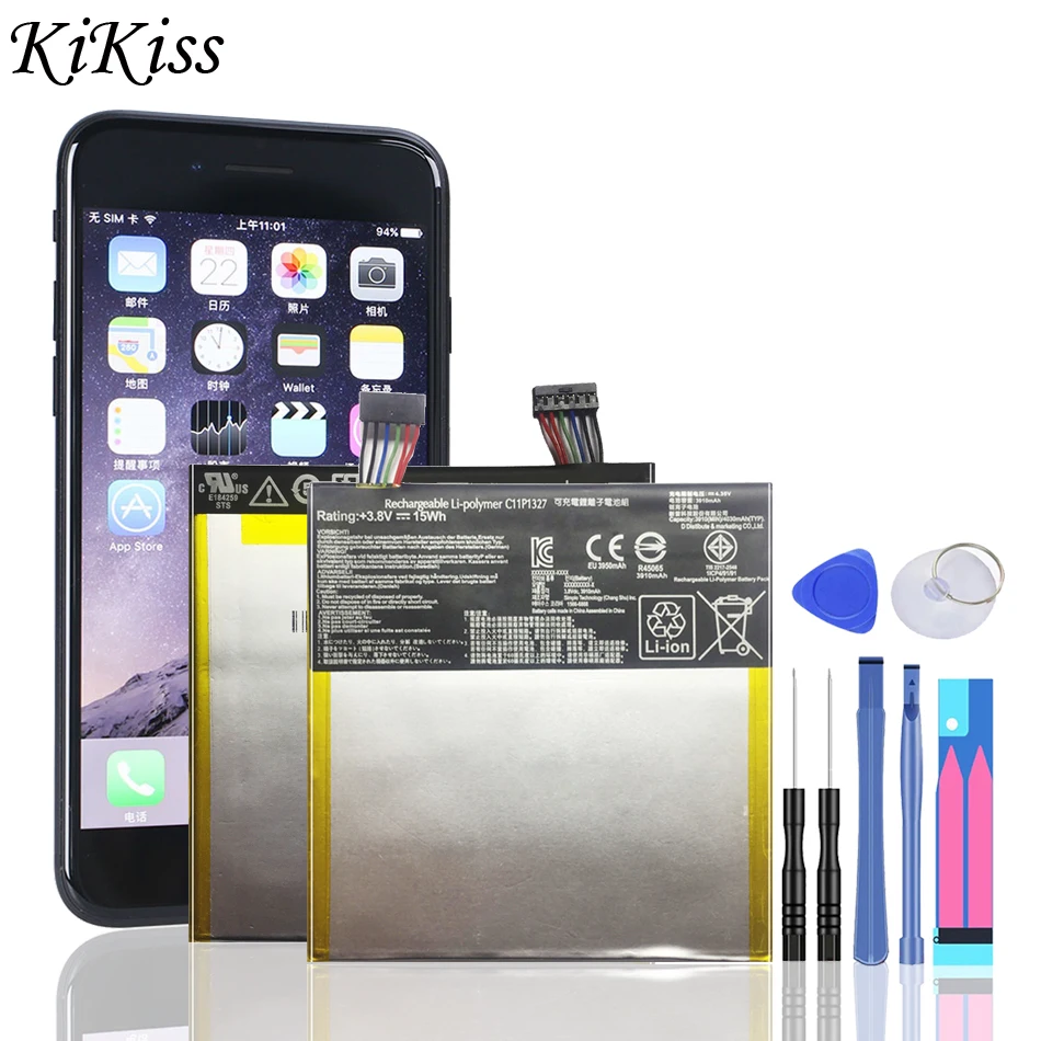 Сменный аккумулятор для планшета 3910 мАч C11P1327 Asus Fonepad 7 FE170CG ME170C FE170 Fonepad7 K017 K012