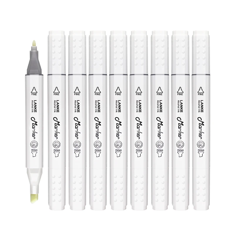 CHENYU 1/3Pcs Dual Tip Colorless Blender Marker Pen 0# Alcohol Based Marker Pen For Artist School Coloring Sketch Design