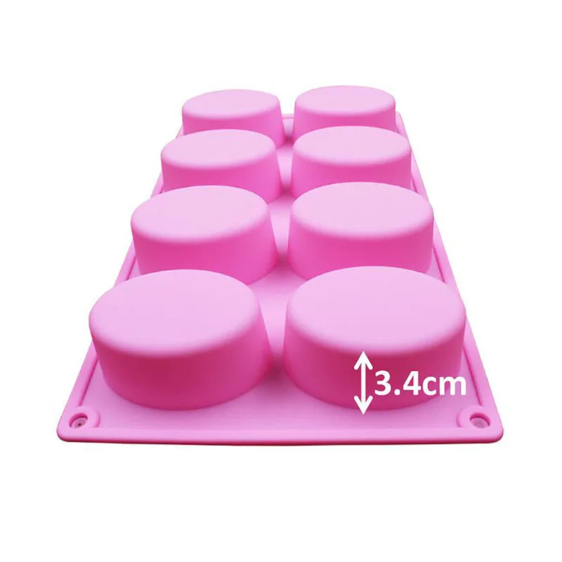 

Multi-function Soap Molds Handmade Craft Soap Making Oval Moule Savon Pudding Candy Mold