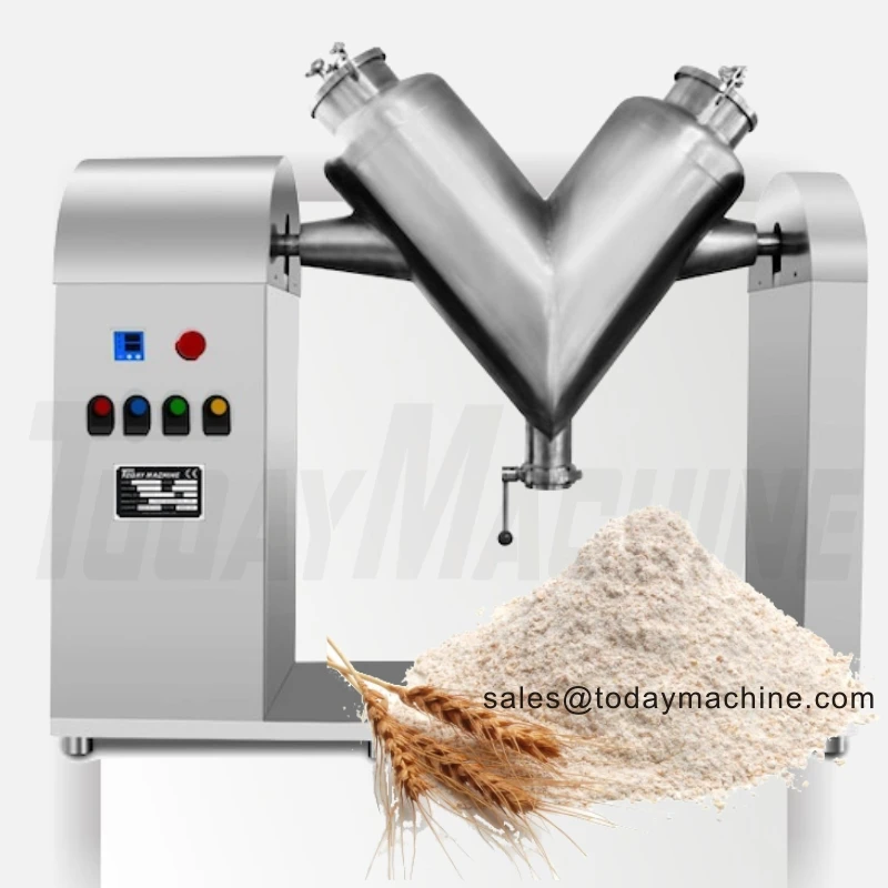 

Series Pharmaceutical Dry Powder Double Cone Vertical Stainless Steel Mixing Medicine Rotary Powder Mixer