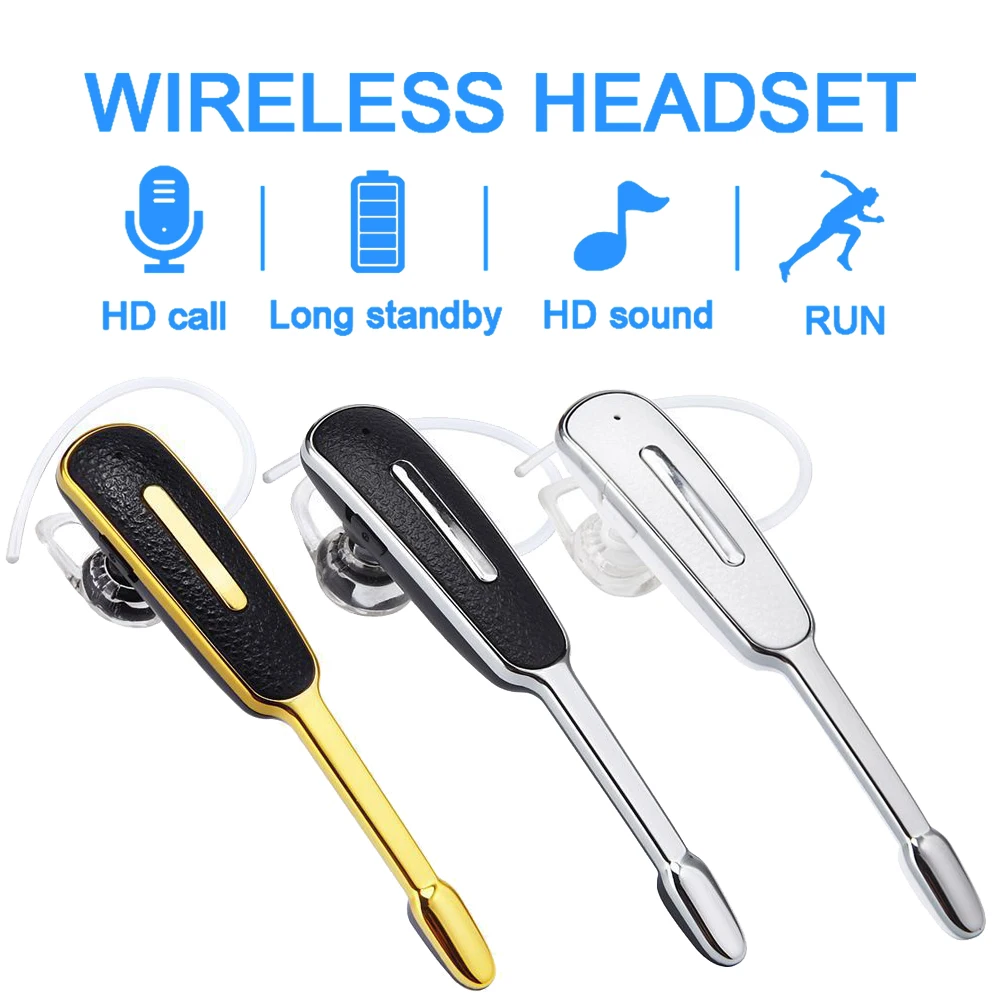 

HM1000 Wireless Bluetooth Earphone Business Sport Headset for Huawei Phone Handsfree Wireless Headphones Bluetooth for Xiaomi