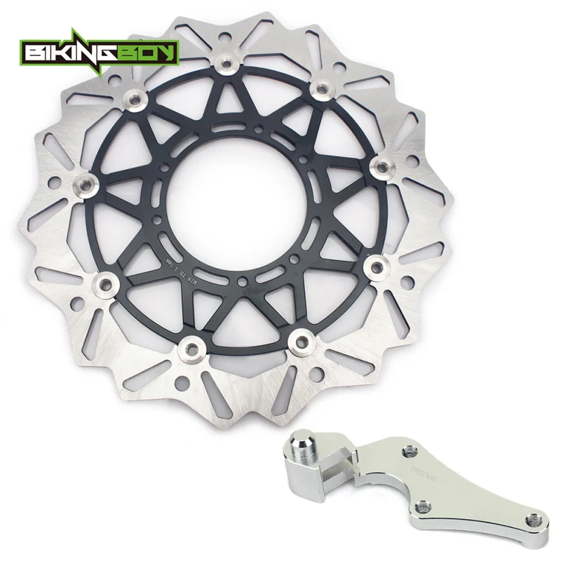 Передний Кронштейн дискового ротора BIKINGBOY для Honda CRF250R CRF450R 15 16 17 18 CRF 320 RX 450 2017 2018 250R