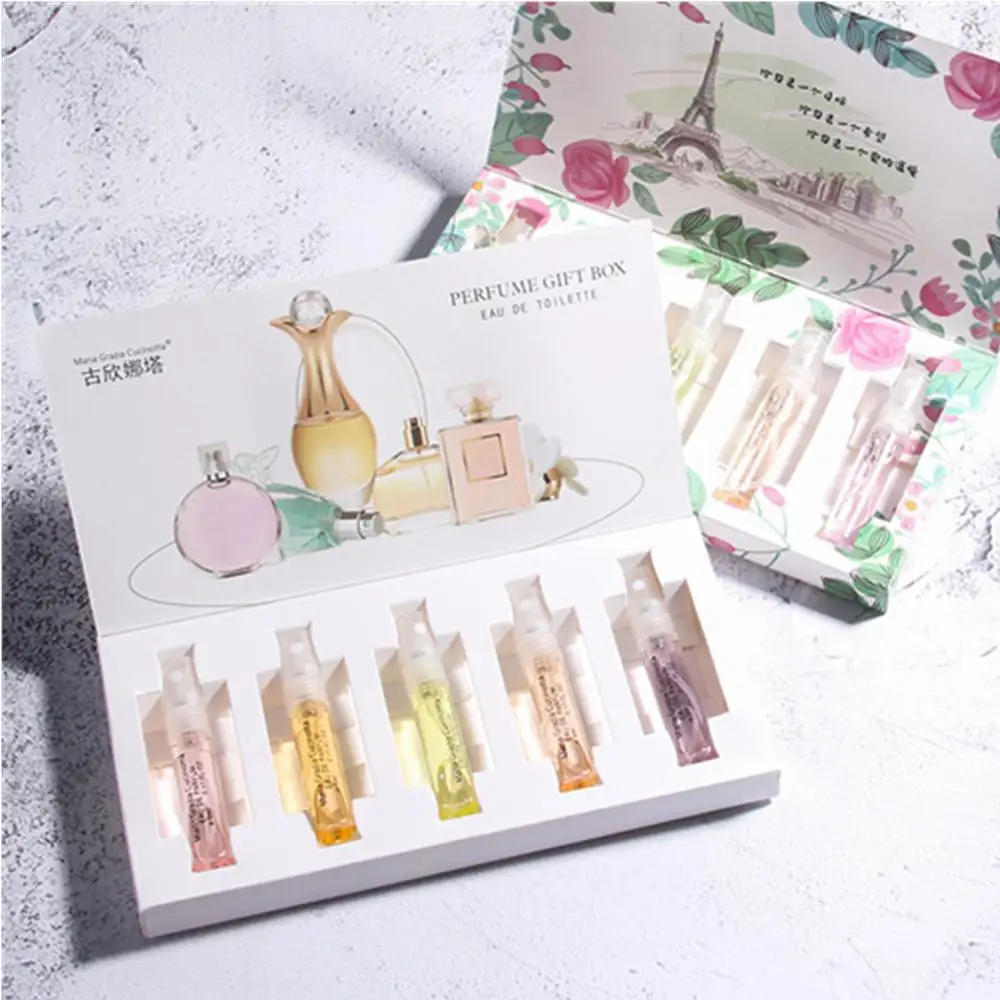 JEAN MISS Brand 1 Set Fragrance Perfumed For Women Long Lasting Fresh Eau De Toilette 5pcs Lady Flower Fruit Parfume | Красота и
