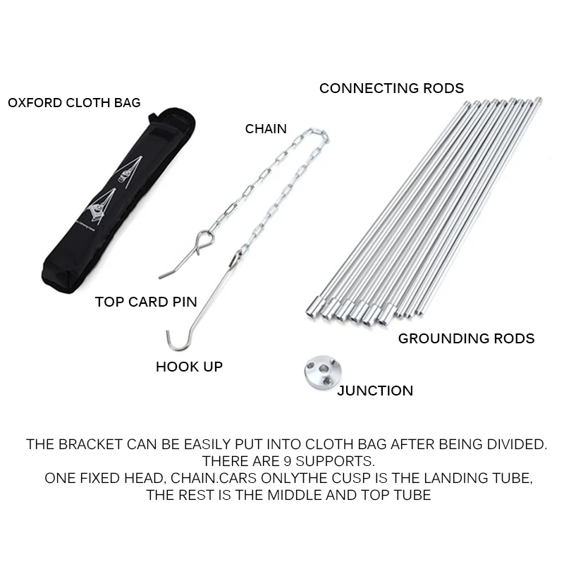 Уличный походный набор для приготовления пищи 1.1л портативный чайник воды
