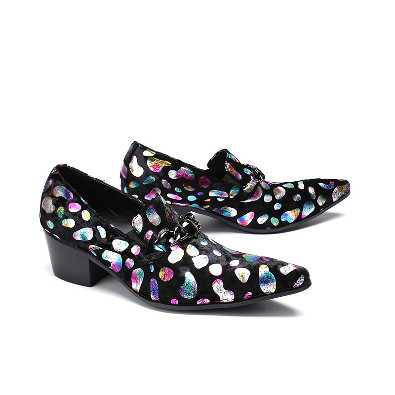 Разноцветные Модные Туфли оксфорды с острым носком повседневные модельные туфли