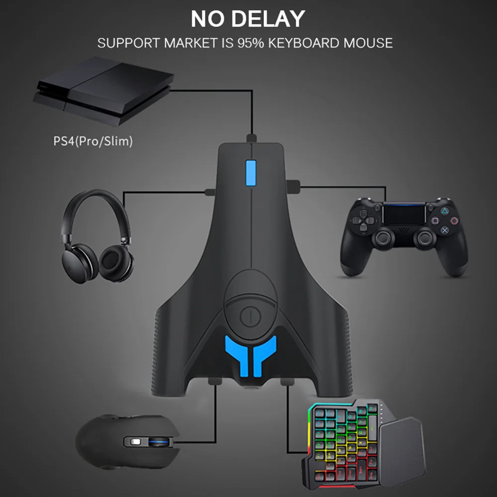 Контроллер геймпада конвертер для PS4 XBOX ONE переключения клавиатуры переходник