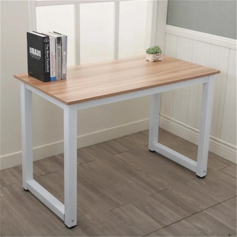 

Modern Design Office Table 110cm Decent High Strength Wooden Computer Desk Oak Study Desk for Home Office