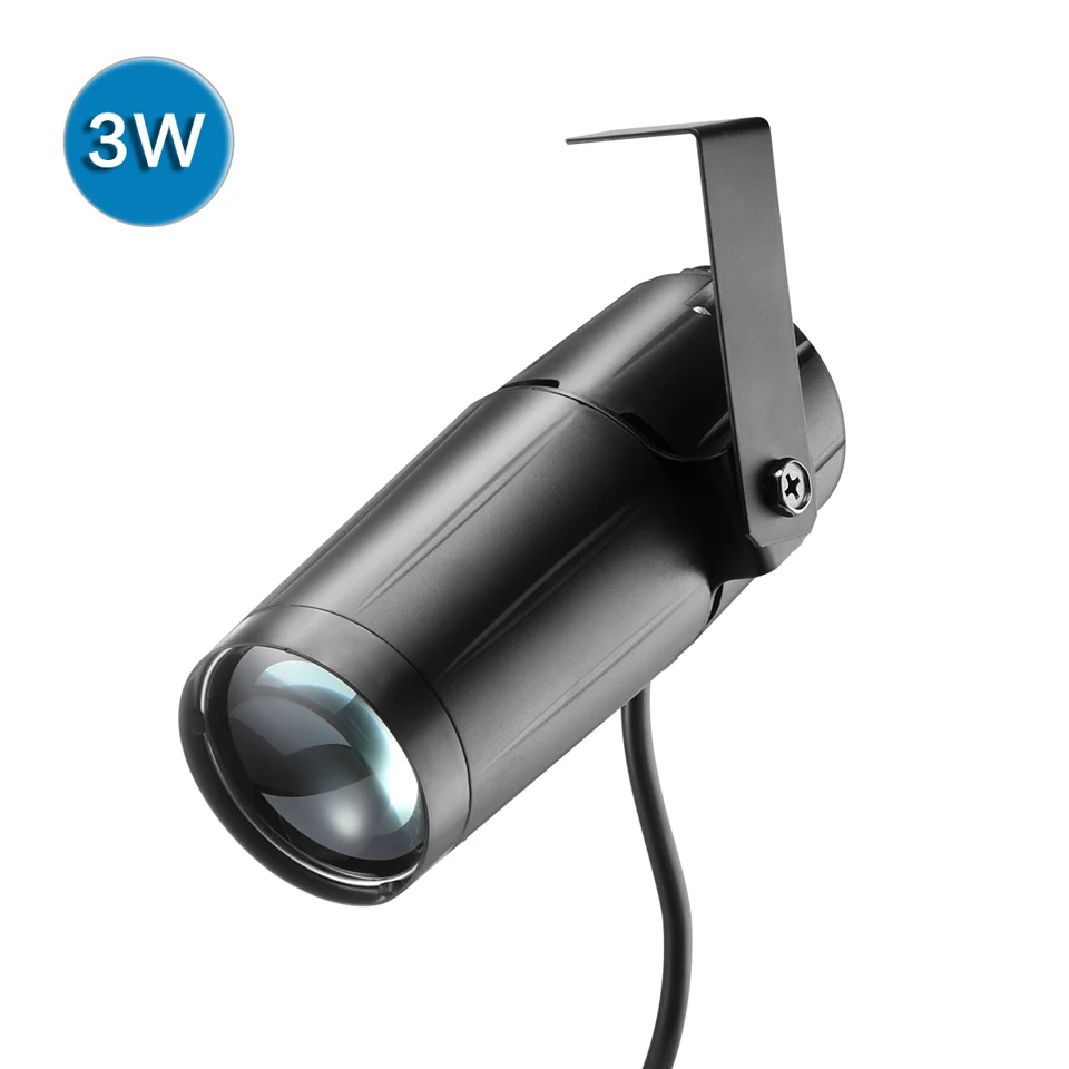 Суперъяркие лампы зеркальные шарики 3 Вт светодиодный белый луч световые для