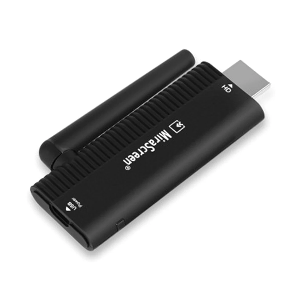 MiraScreen B4 беспроводной 2,4 ГГц HDMI ключ Full 1080P HD ТВ-карта Miracast DLNA Airplay для Android с внешней WiFi антенной
