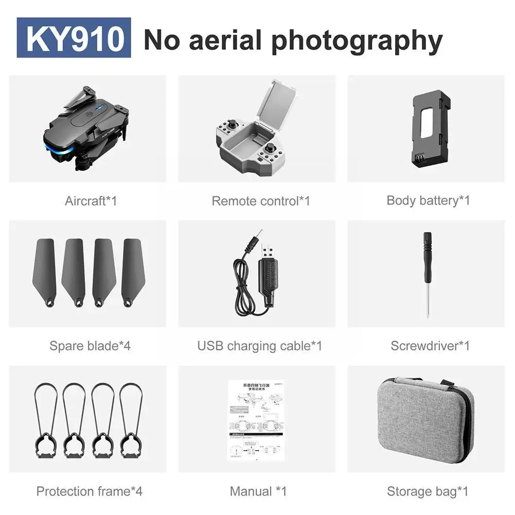 Мини-Квадрокоптер Ky910 K7v9 с камерой 4k и Wi-Fi | Игрушки хобби