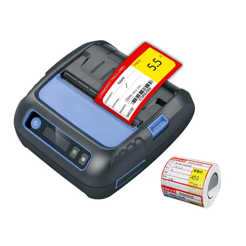 NETUM Bluetooth Термальный чековый принтер этикеток 3 1/8 80 мм Android/принтер IOS малый бизнес POS ESC/POS NT-P80A