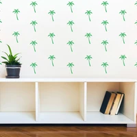 set of 20 palm tree tiny wall decals vinyl art home decor kids room bedroom wall sticker interior design diy cartoon murals a974