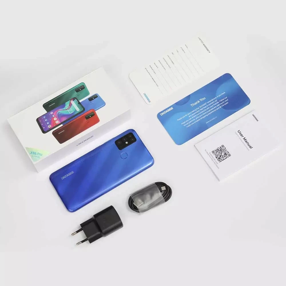 Глобальная версия DOOGEE X96 Pro мобильных телефонов 4 Гб Оперативная память 64