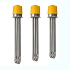 Трехзажимный электрический водонагреватель SS304, 3,04,56 кВт, 220 В, 2 дюйма, OD64, 260 мм280 мм300 мм