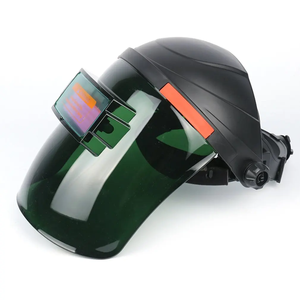 

Solar Fully Auto Darkening Adjustable Range Flip Electric Welding Protective Mask Helmet Lens for Welder Machine