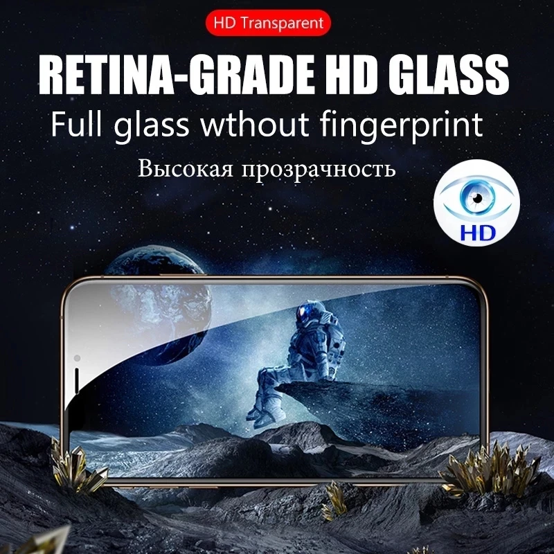 2 шт. Защитная пленка для Redmi 9A 9C 9T 8A 7A Защитное стекло экрана Xiaomi Note 10 S 11 Pro Max полное