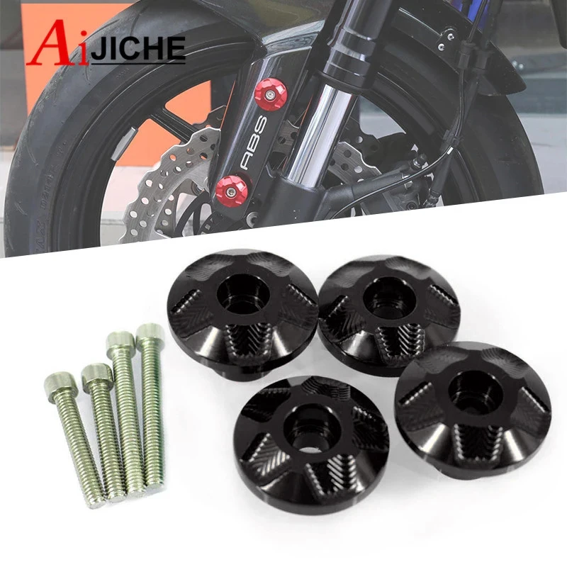

For YAMAHA NMAX155 125 SMAX 155 XMAX300 XMAX 300 TMAX530 TMAX500 Motorcycle Front Fender Frame Slider Screw Bolt Fork Protector
