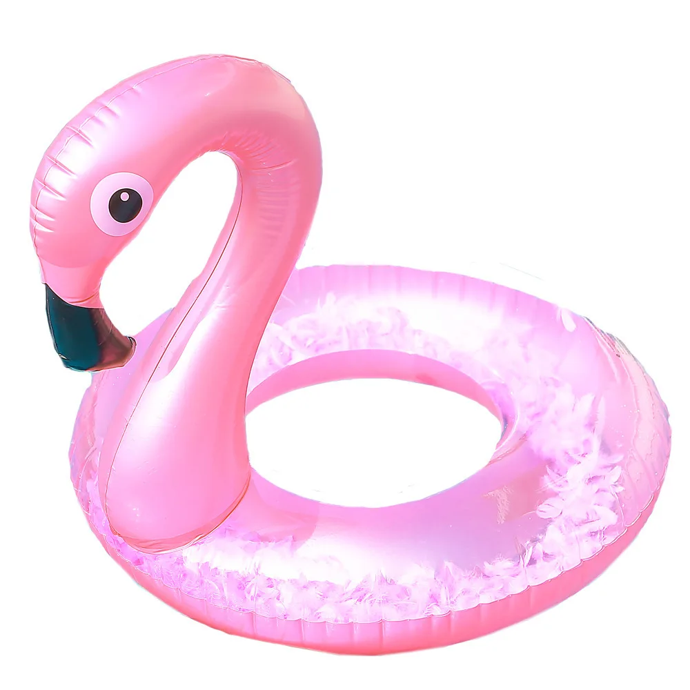 Единорог принцесса Лошадь Фламинго надувное кольцо для плавания взрослых детей