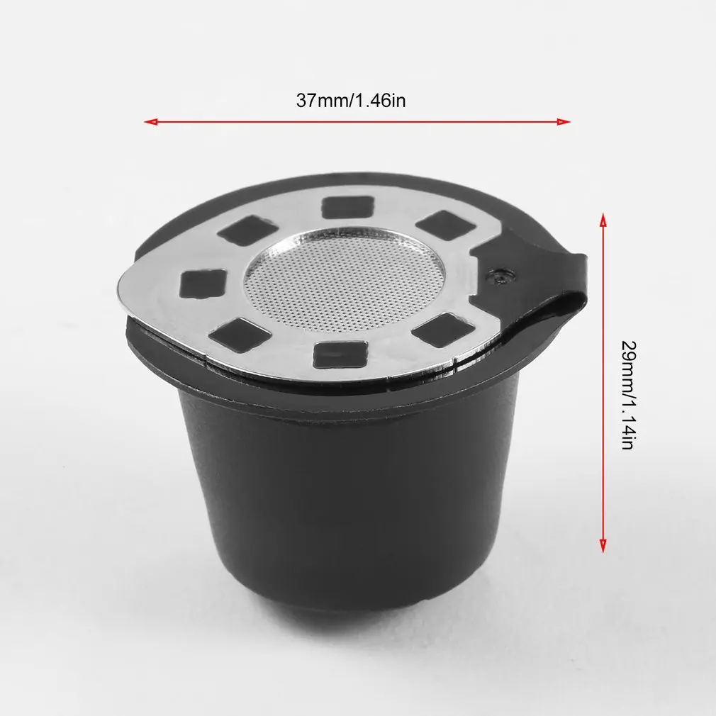 Из 2 предметов золото/хром многоразового Dolce Gusto Кофе Капсула nescafe dolce gusto