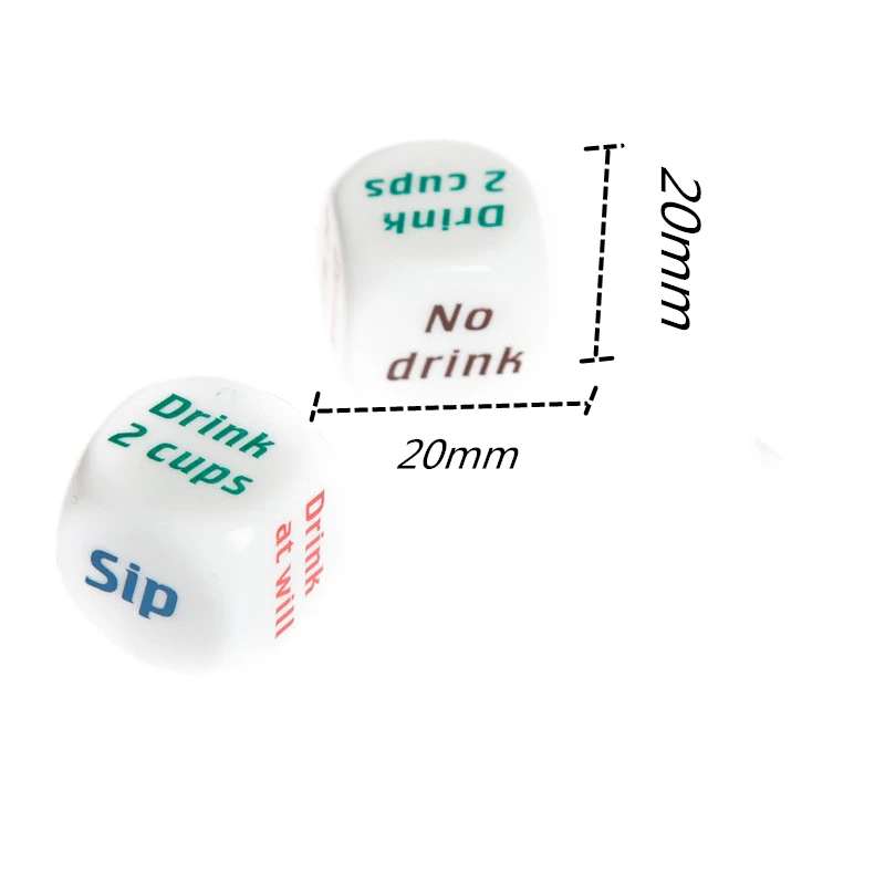 Игральные кости для девичника вечеринки дня рождения взрослых | Дом и сад