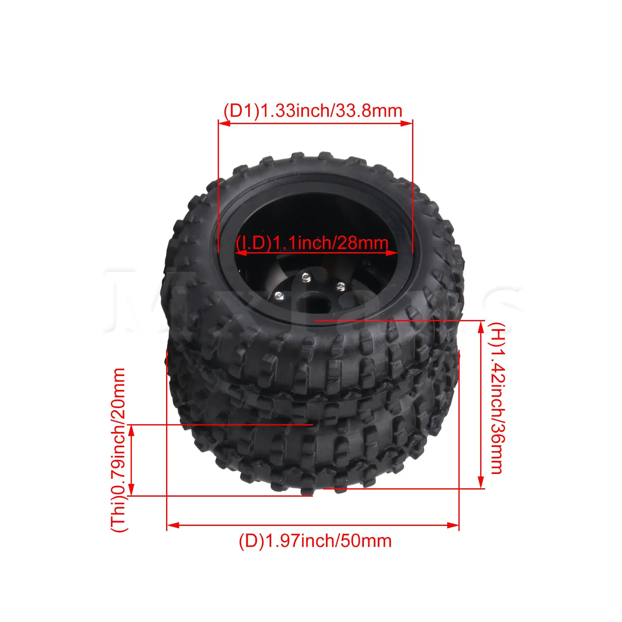 

Mxfans 10pcs Spring Steel Rear Axle Plate RC 1:34 Replacement for Suzuki Truck