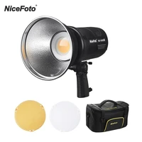 nicefoto hb 1000bii handheld daylight cob bowens mount led video light with app bluetooth control battery charger color filters