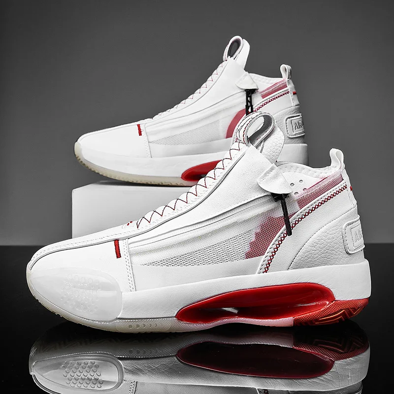 2022 New High Quality Basketball Shoes Men Sneakers Basket Shoes Autumn High Top Anti-slip Retro Sports Shoes Trainer Summer 13