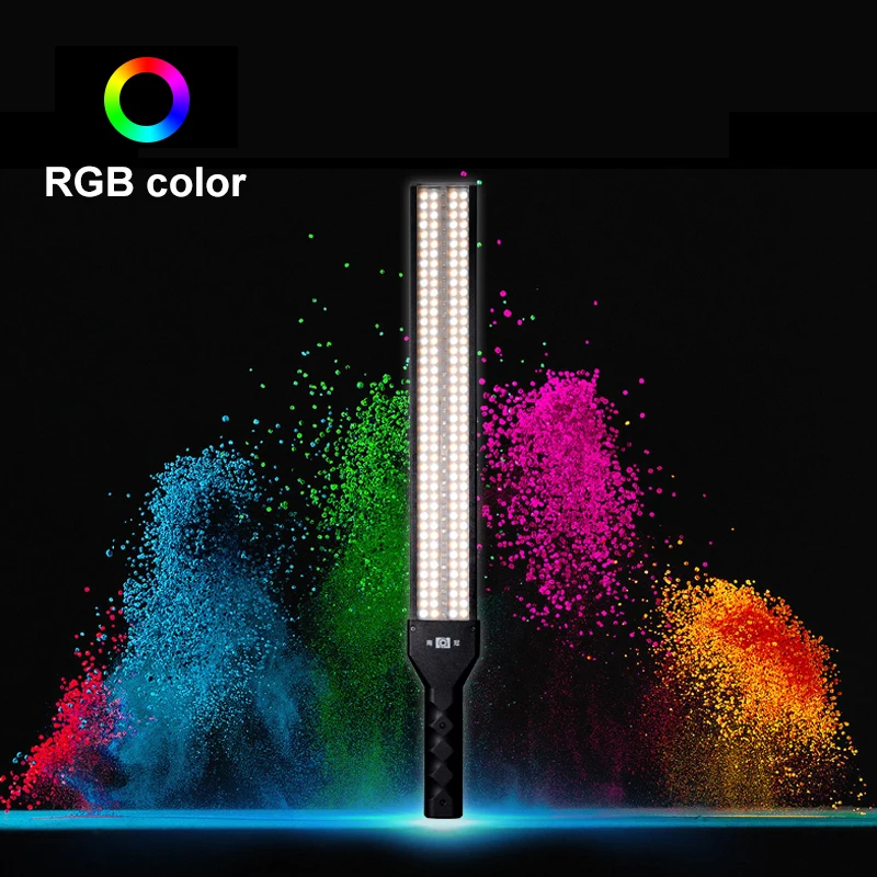 NanGuang RGB18 светодиодный студийный свет палка Портативный Открытый Ручной заполняющий свет RGB полноцветное освещение для фотографии для камеры Фото