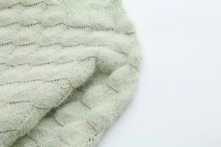 Повседневные женские свитера размера плюс Осень зима 2019 Модные свободные