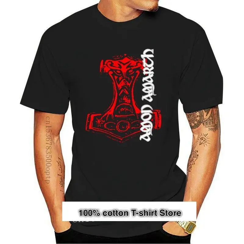 

Amon-Camiseta de banda de Metal Amarth, martillo Vikingo, novedad de 2021