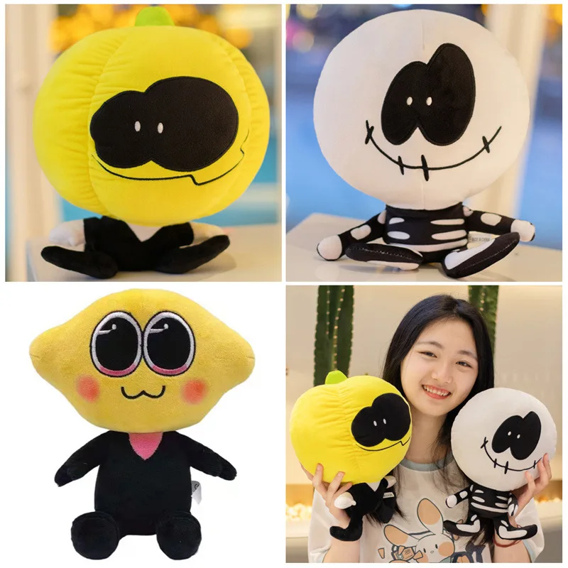 

Kawaii Stitch Plushie FridayNight Funkin Skid Pump Anime Plush Cute Brinquedos Infantil Menina Manga Toys Brinquedos Menino Kids