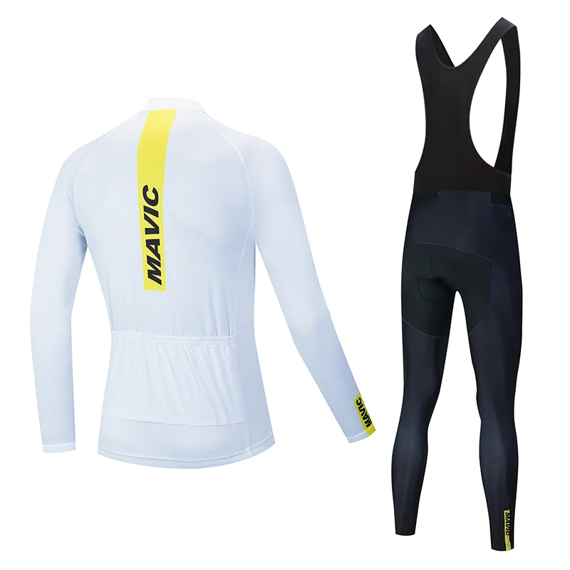 Mavic 2019 осенняя и зимняя одежда для велоспорта Мужская Флисовая с длинными
