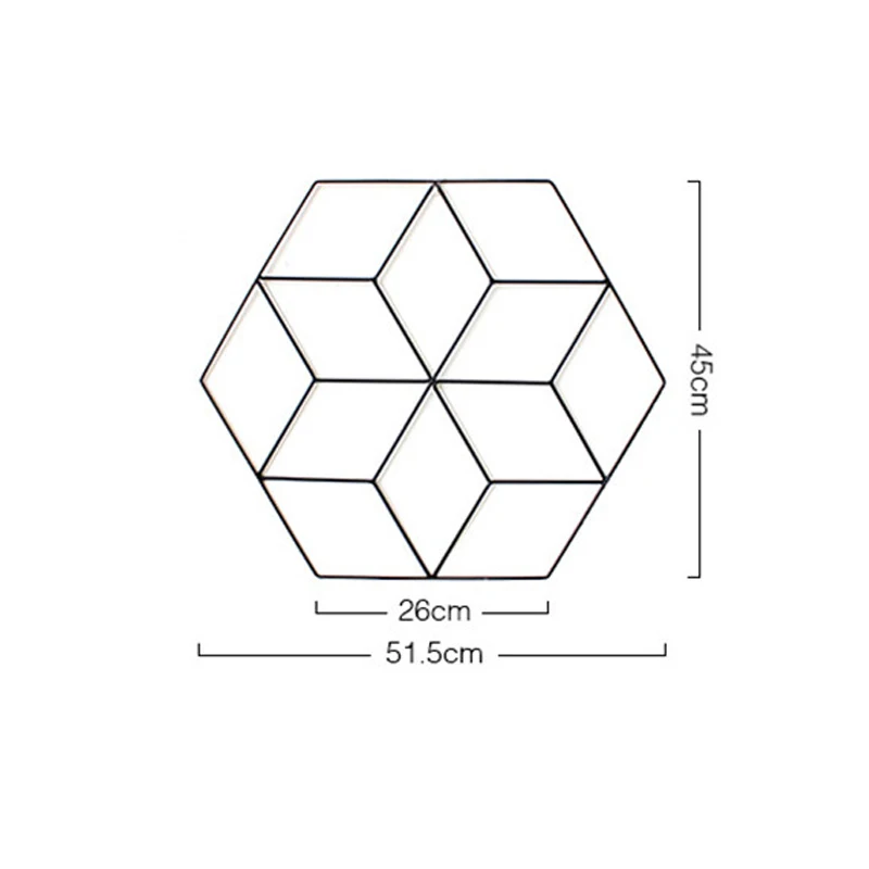 Горячая Распродажа в скандинавском стиле металлическая железная сетка