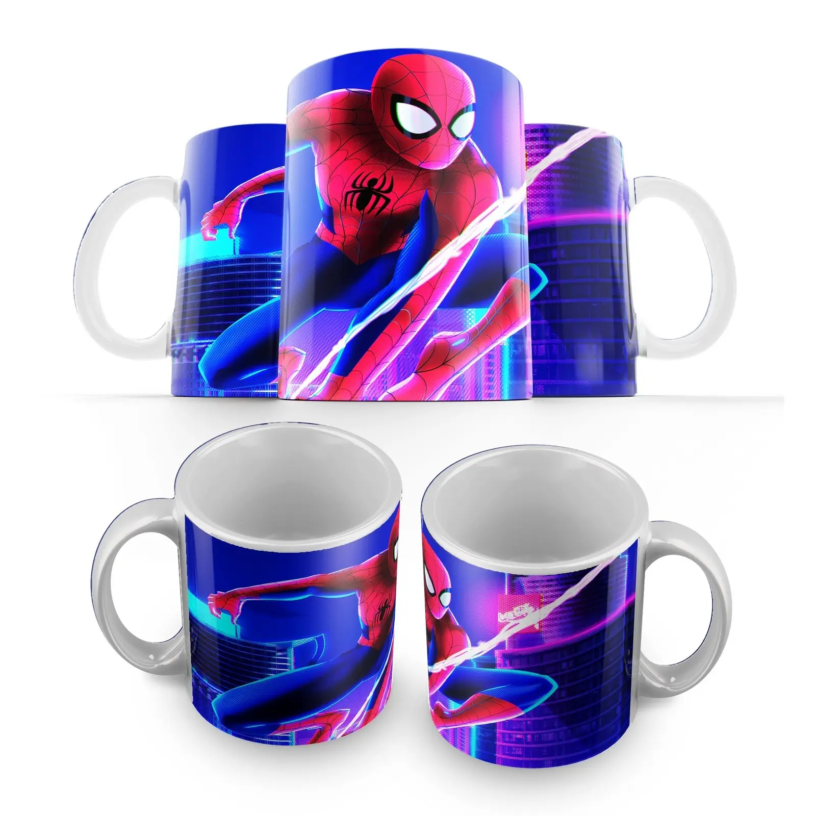 Кружка: человек паук - 4(марвел ди си человека железный мстители комиксы дедпул) -4 |