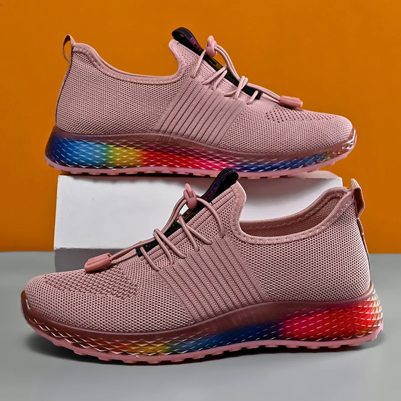 Сетчатые легкие спортивные туфли Weweya дышащие удобные кроссовки для бега на