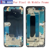 housing middle frame lcd bezel plate panel chassis for google pixel 4a 4a 5g phone metal middle frame