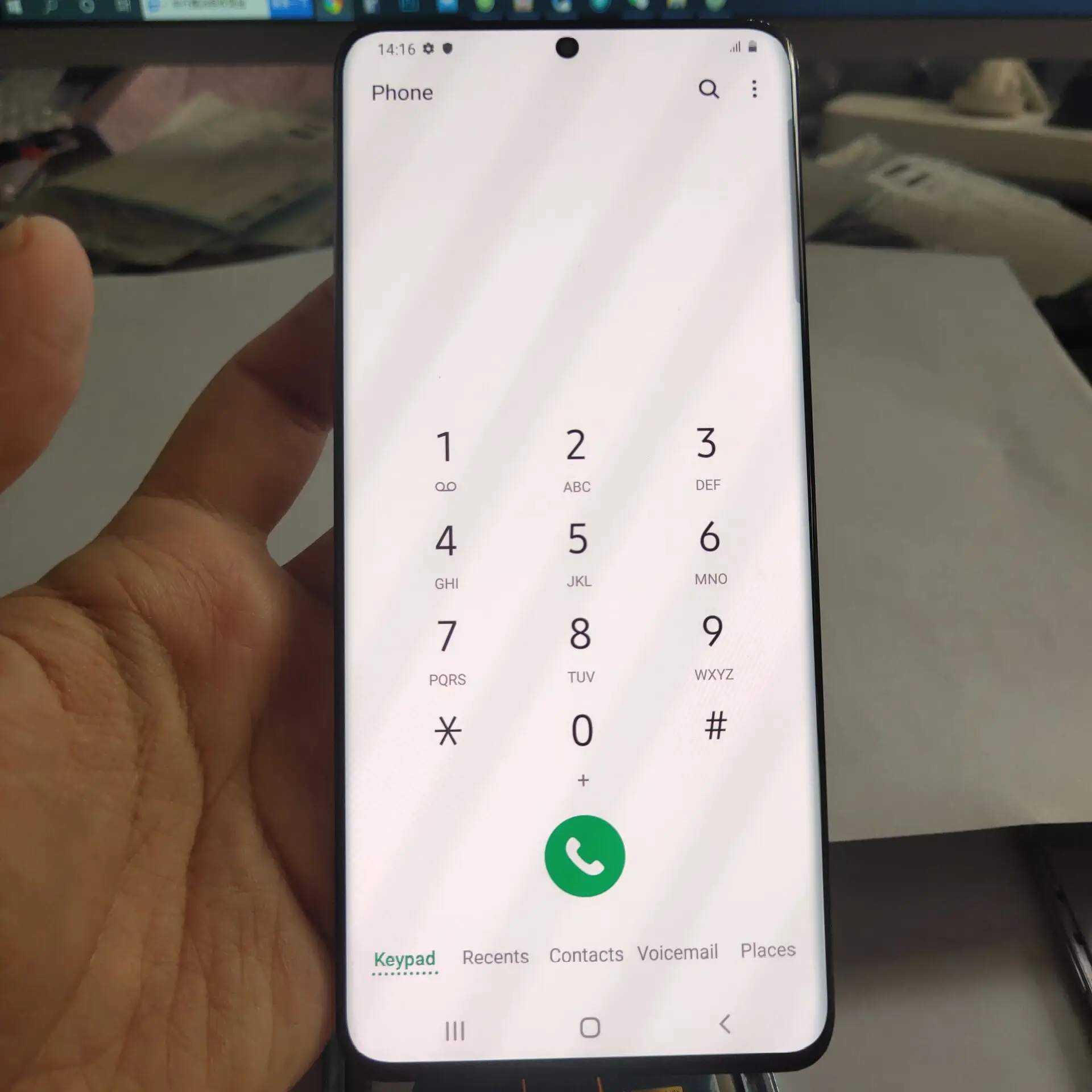 Один выбор битых пикселей ЖК дисплей для Samsung Galaxy S20 Plus G985F + сенсорный экран