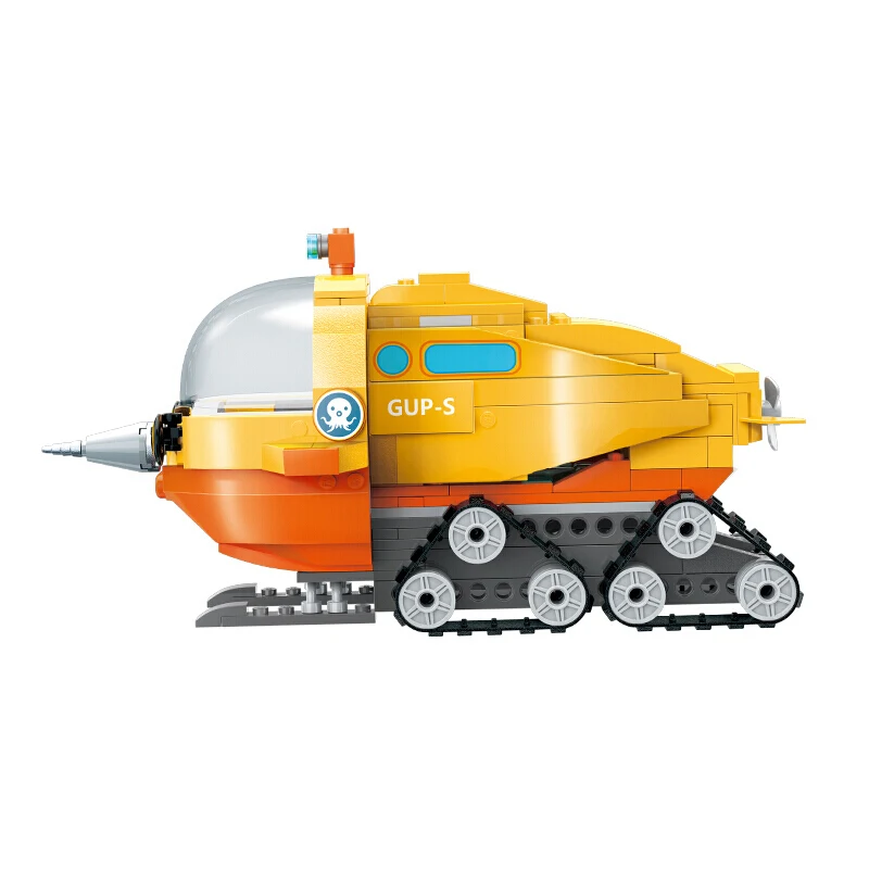 Octonauts строительные блоки игрушка подкова краб лодка набор для просвещения