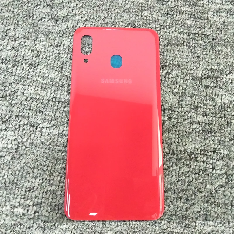 Samsung Galaxy A20 A 20 задняя крышка батарейного отсека задняя крышка корпуса чехол Замена для Galaxy A20 A 20 A205 SM-A205F