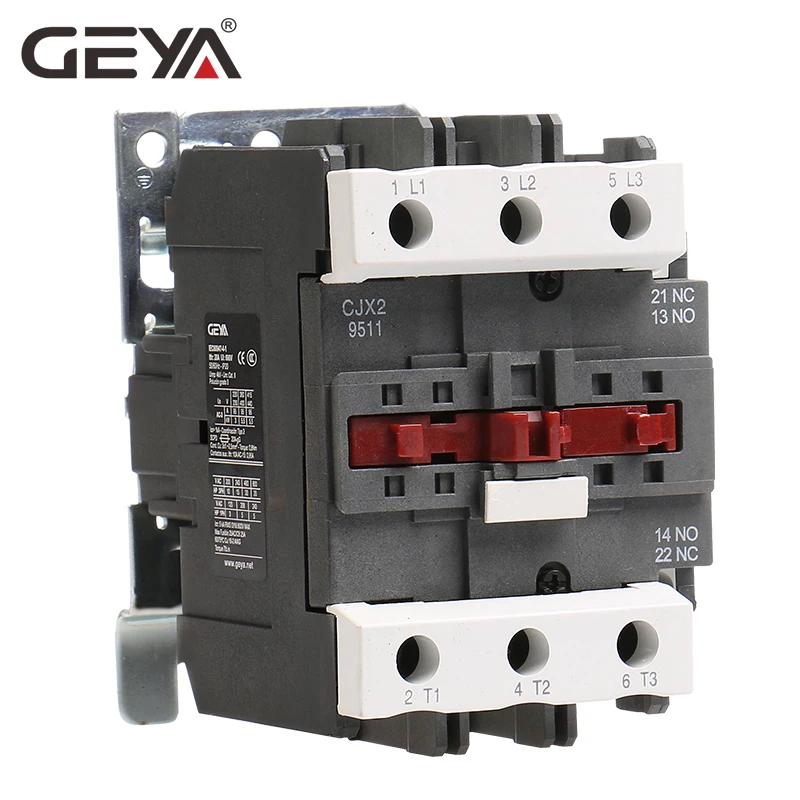 GEYA CJX2-8011 9511 магнитный контактор переменного тока 80A 95A промышленный электрический