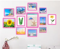 colorful magnetic picture 8 inch 17 722 7cm frames fridge magnets photo frame decoration articles