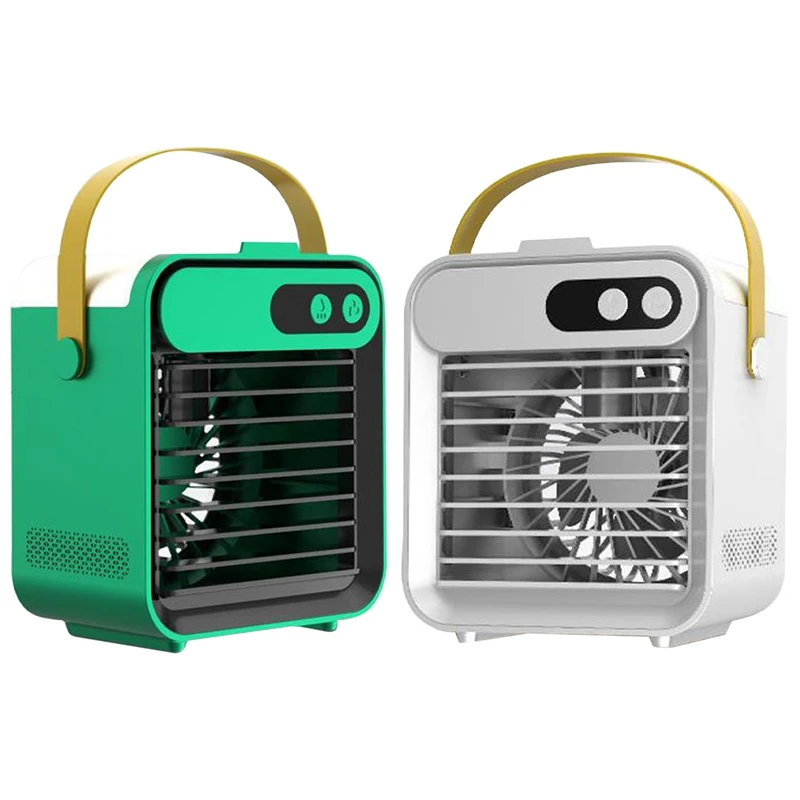 

Portable Air Cooler, Mini Handle Evaporative Personal Rechargeable Air Conditioner, 3 Speed,for Room, Home,Office