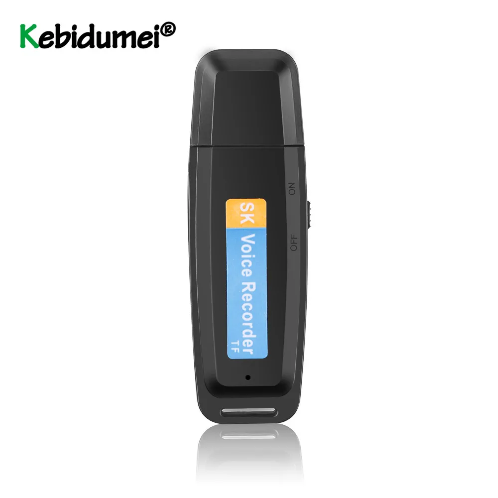 Цифровой диктофон мини-диктофон с U-диском флеш-диск USB 2 0 звука для 1-32 ГБ Micro SD