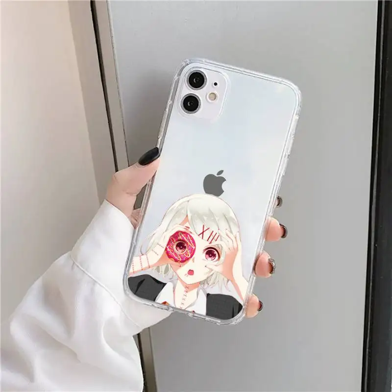 

Tokyo Ghoul anime JUZO SUZUYA Phone Case Transparent soft For iphone 5 5s 5c se 6 6s 7 8 11 12 plus mini x xs xr pro max